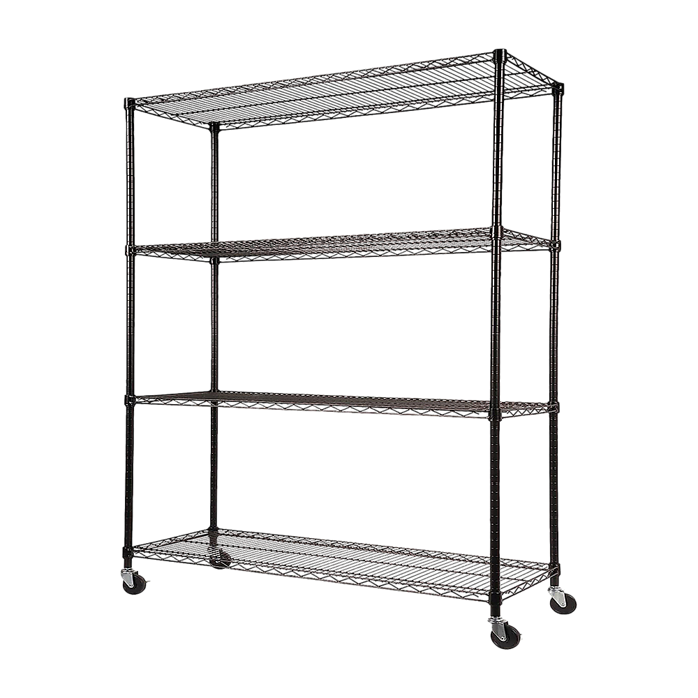 Modular Wire Storage Shelf 1500 x 350 x 1800mm Steel Shelving 8