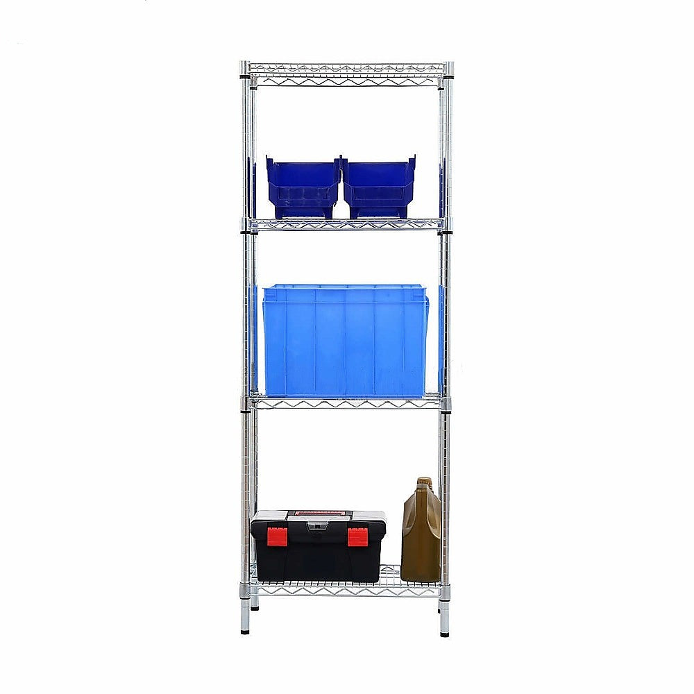 Modular Wire Storage Shelf 350 x 350 x 1800mm Steel Shelving 5