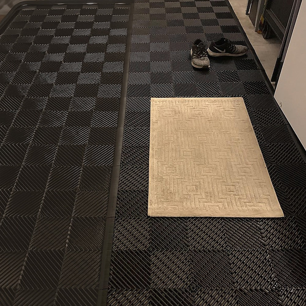 Vented Garage Floor Tiles | Snow Water Drainage | 30x30cm 5