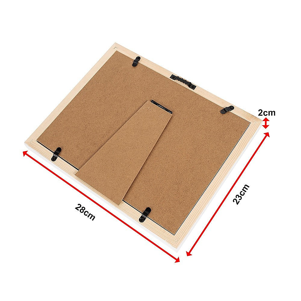 Baby Hand & Foot Print Clay Cast Kit Photo Picture Frame Christening Gift 11