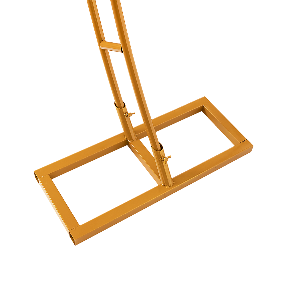 260cm Gold Metal Wedding Arch Round Balloon Birthday Party 9