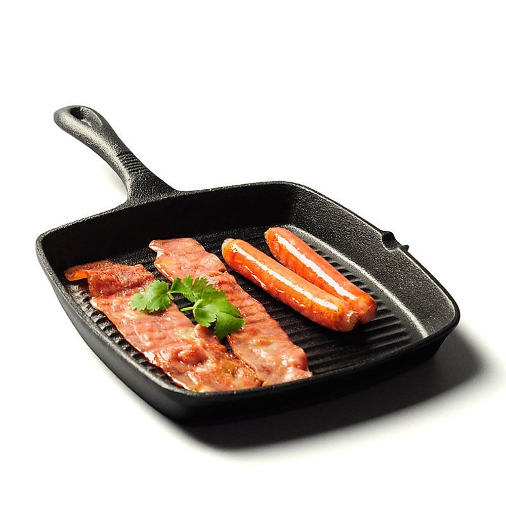 Grill Plate Non Stick Frying Pan Fry 3