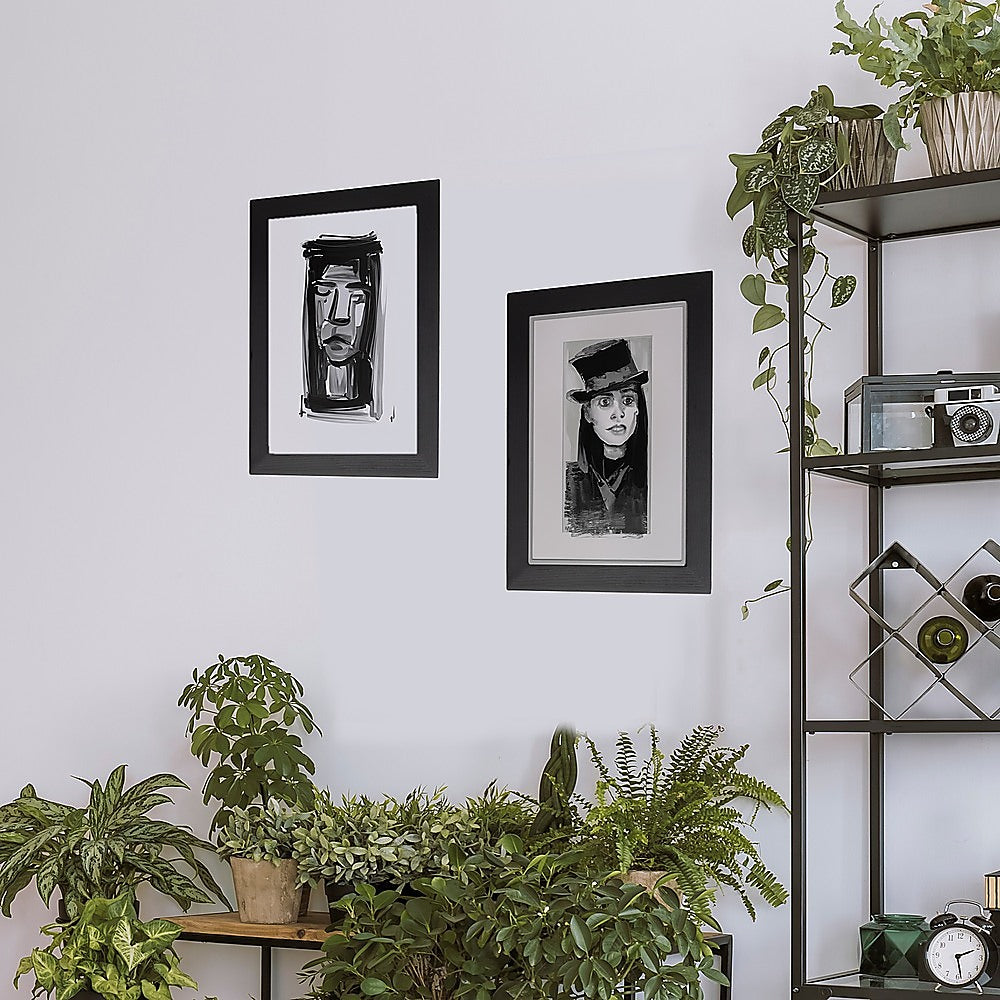 A4 Wooden Picture Frame For 50 Artworks Kids Art Display 5