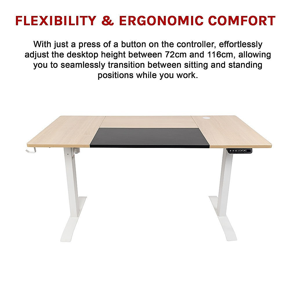 Standing Desk Electric Motorised Computer Desk Height Adjustable Sit Stand Table 11
