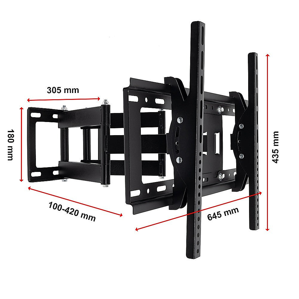 TV Bracket Wall Mount 32-70in Full Motion Swivel LCD LED 10