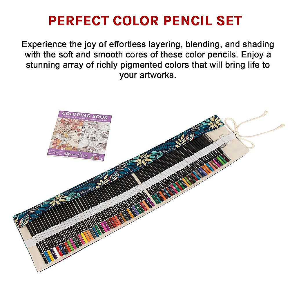 Coloured Pencils Colouring Artist Sketching Drawing for Kids Adults 8