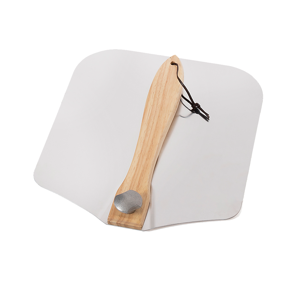 Metal Pizza Peel with Foldable Wood Handle 6