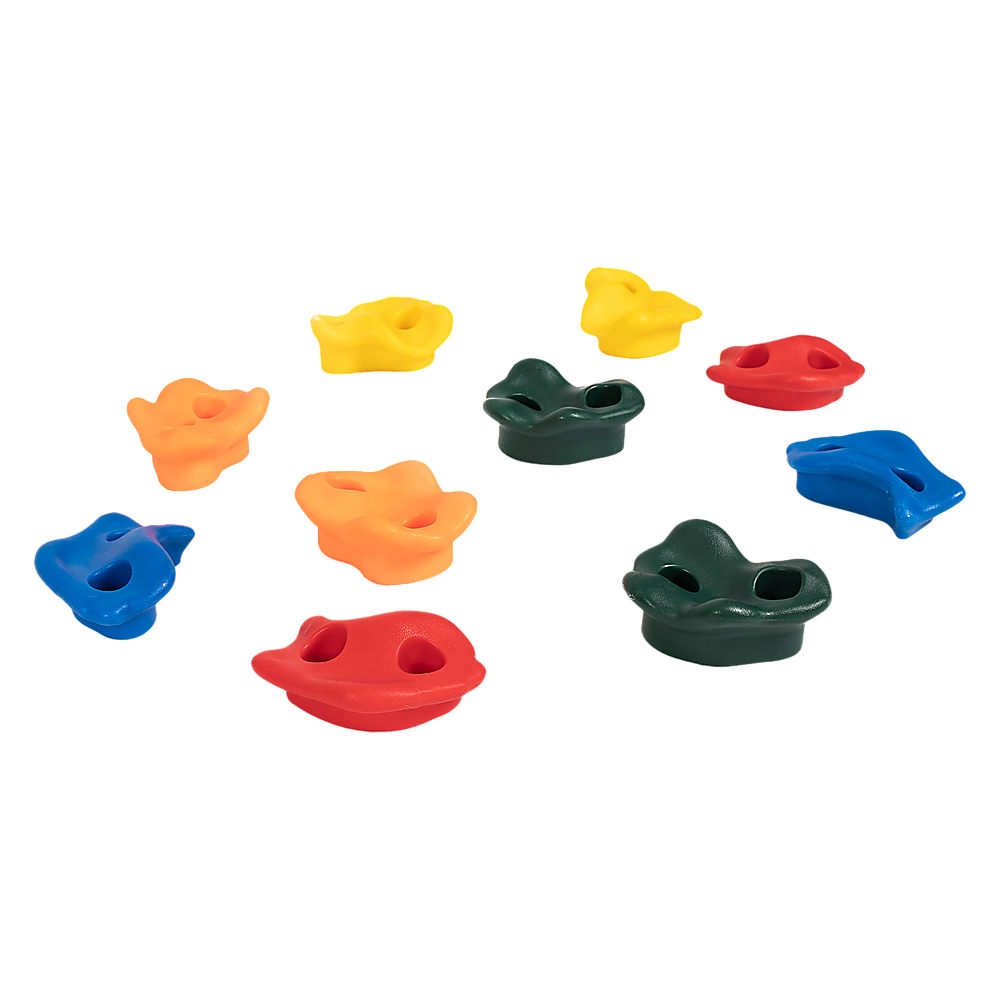 Deluxe 10 x Holds for Rock Climbing Wall Kids Outdoor Playground 4
