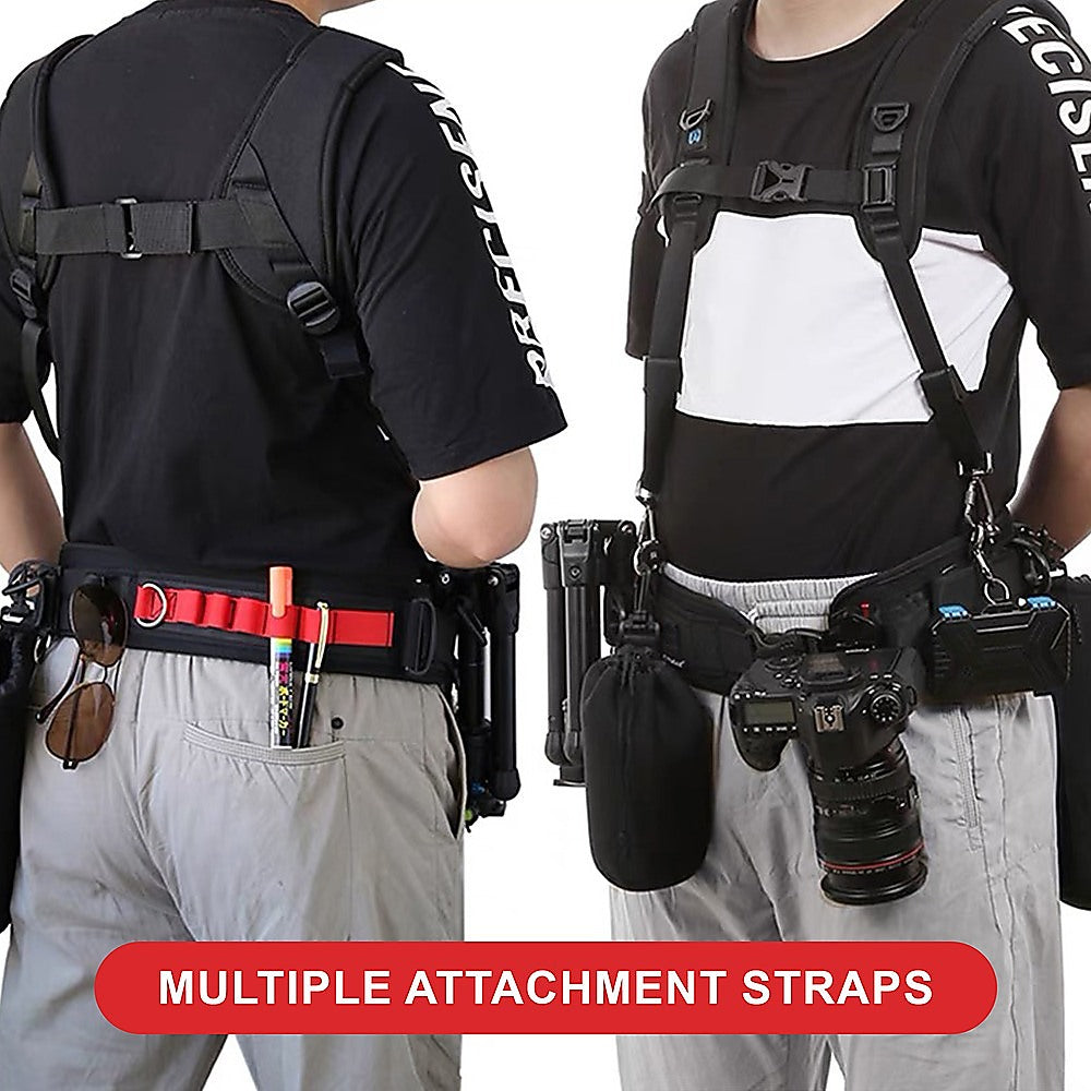 Electronics Accessories Bundle Waistband Shoulders Strap Kit SLR/DSLR Cameras 4