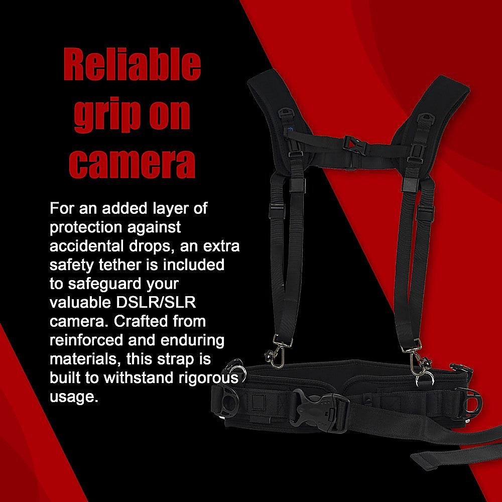Electronics Accessories Bundle Waistband Shoulders Strap Kit SLR/DSLR Cameras 6