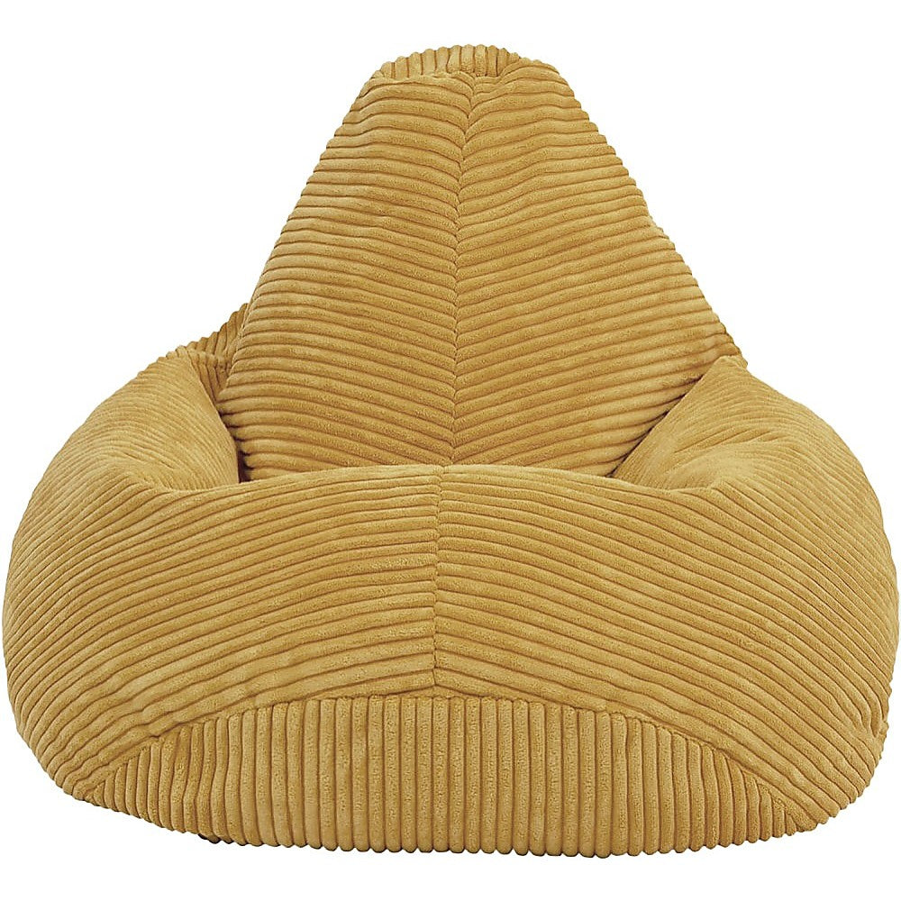 Jumbo Cord Beanbag Chair Cover Unfilled Large Bean Bag - Mustard 5