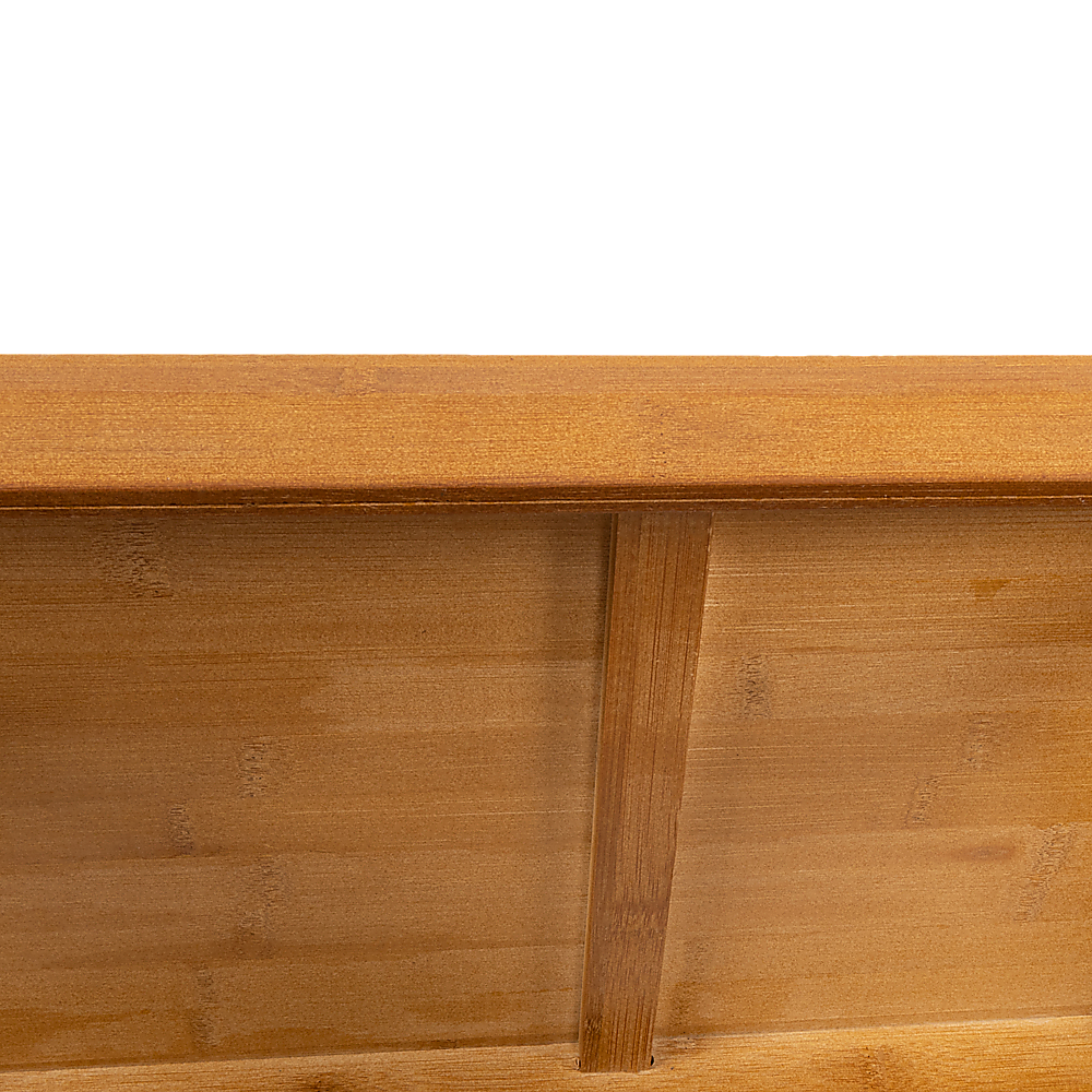 Bamboo Shoe Rack Wooden Bench Storage Organiser Cabinet Holder Stool 8