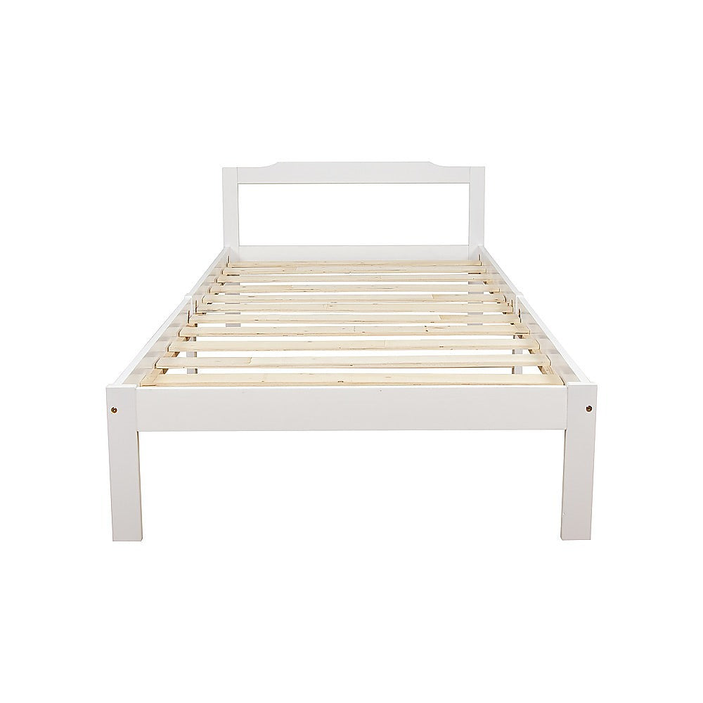 Natural Wooden Bed Frame Home Furniture 4