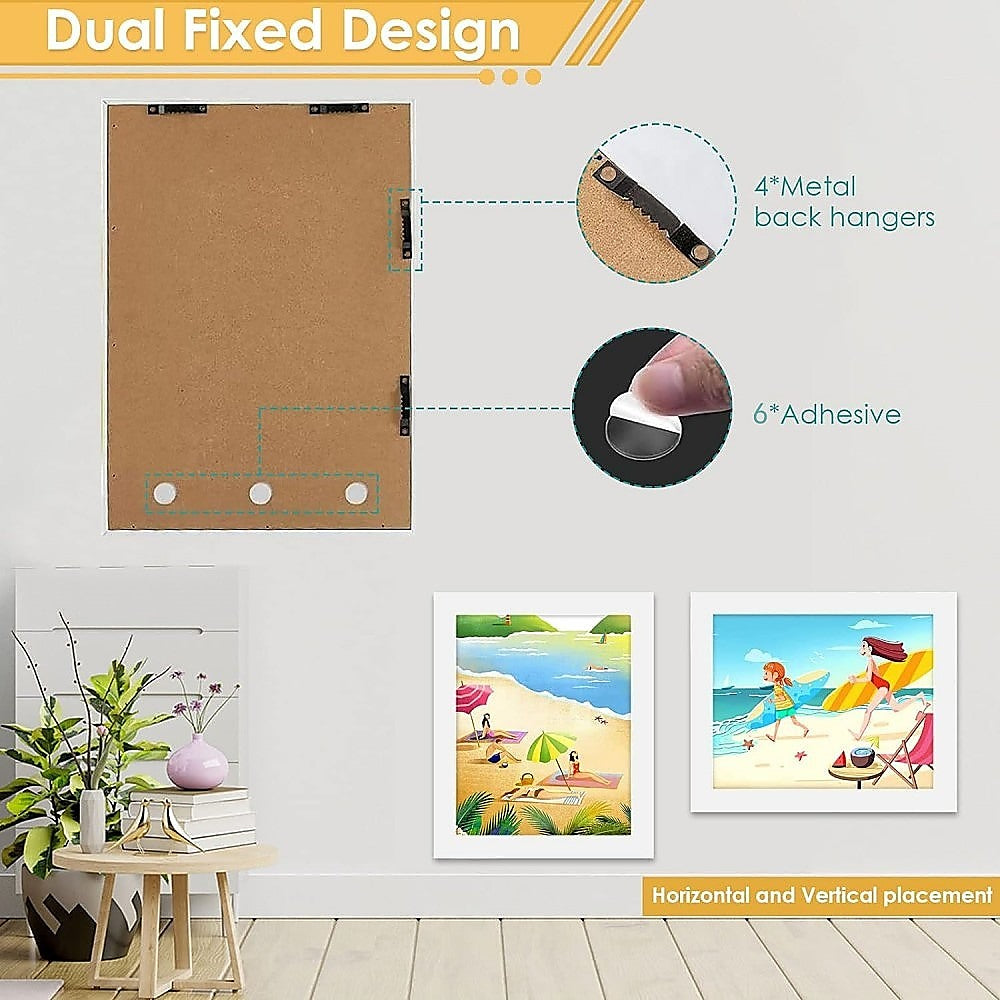 Kids Art Wood Frame Children Art Projects Display Hold 150 Pictures 3