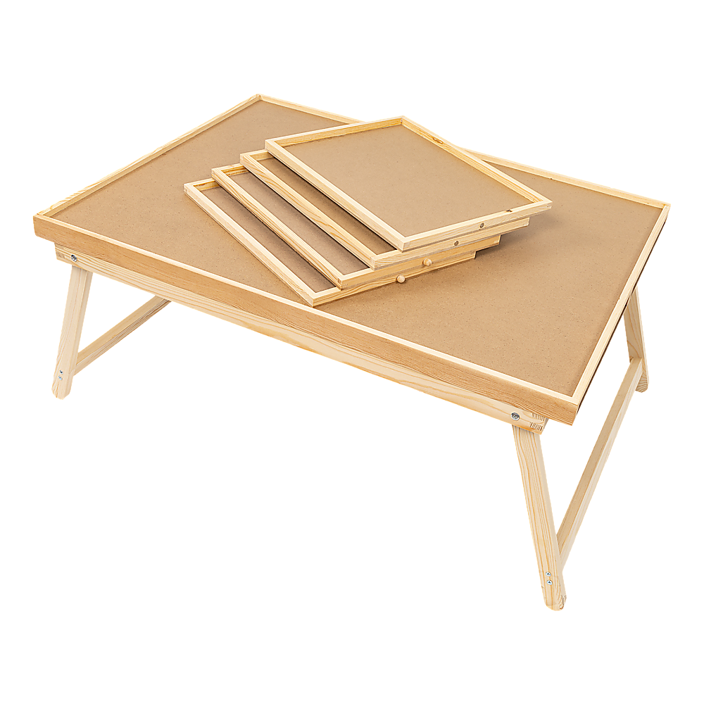 1500 Piece Puzzle Board, 70cm x 90cm Wooden Jigsaw Puzzle Table with Legs 10