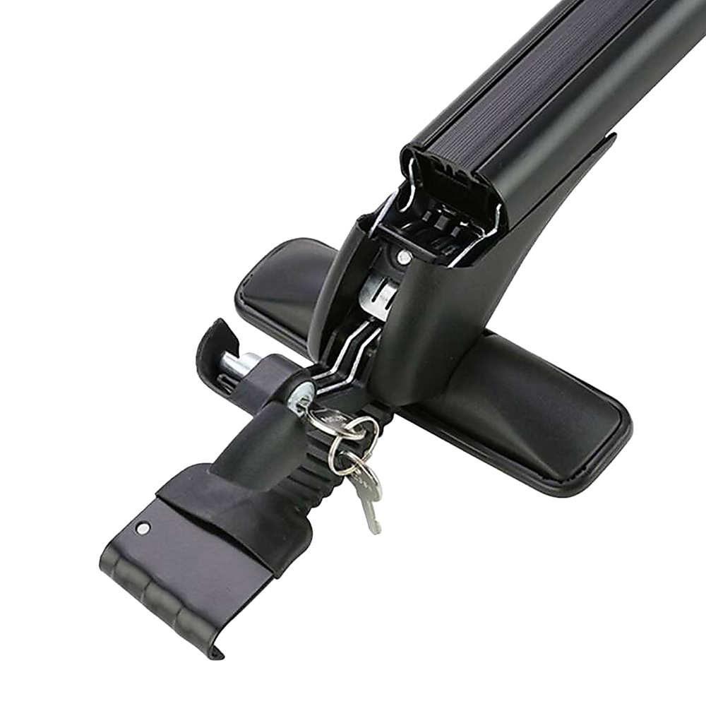 Lockable Aluminium Car Roof Rack Bars Without Rail Anti Theft Luggage Carrier 5