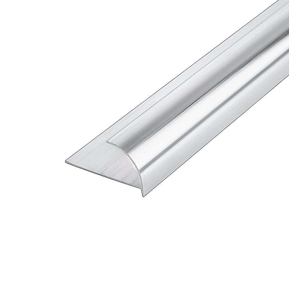 10 x Tile Trim Heavy Duty Round Edge Aluminium 10mm 3