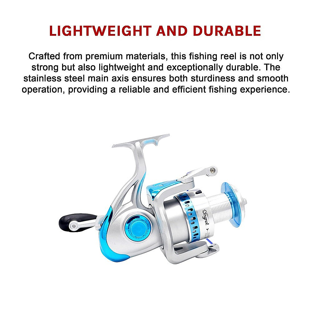 High Speed Saltwater Metal Spinning Fishing Reel Large Sea Fishing Reels 11