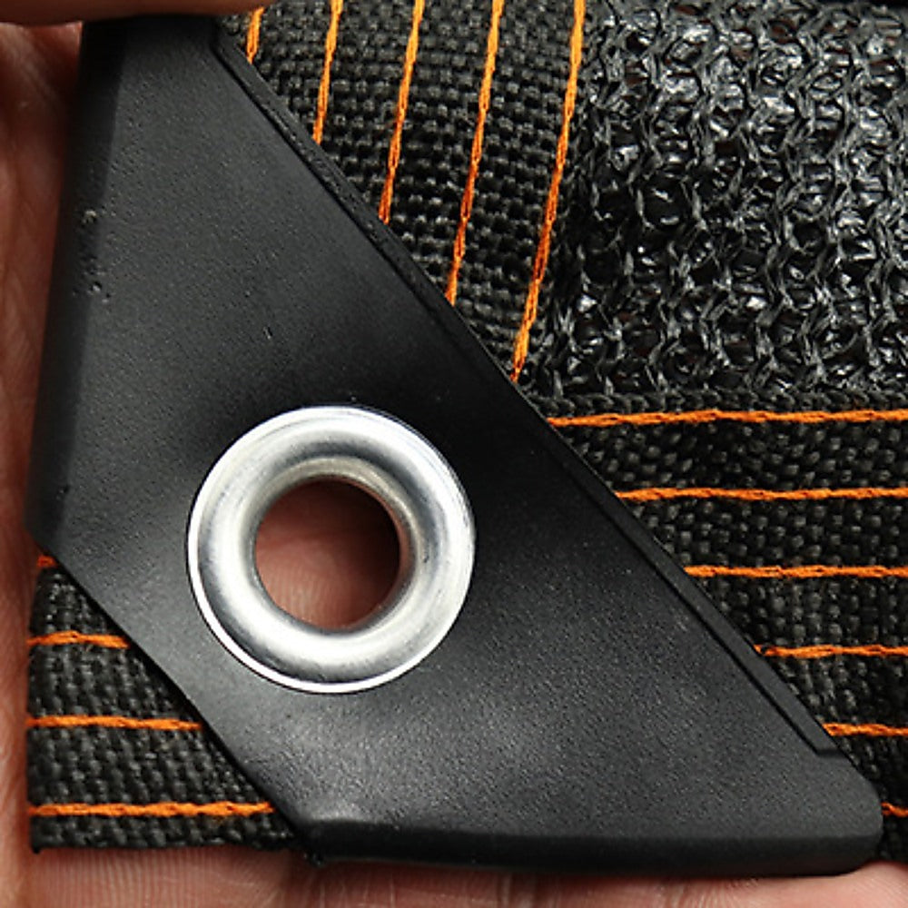 15m x 2m Fence Windscreen Privacy Screen Shade Cover Black Fabric Mesh Garden 9