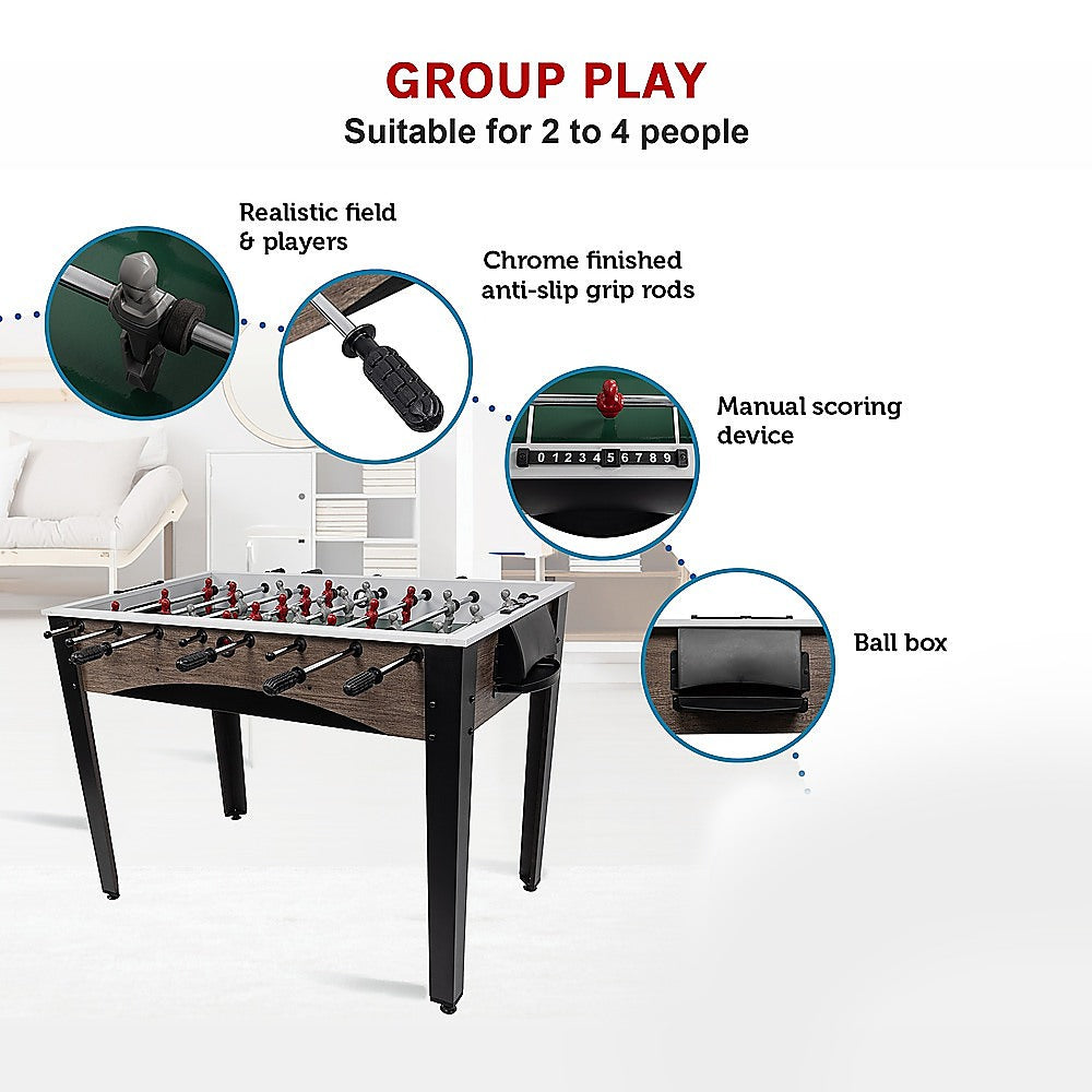 Foosball Soccer Table Game Activity for Home Office Recreation 6