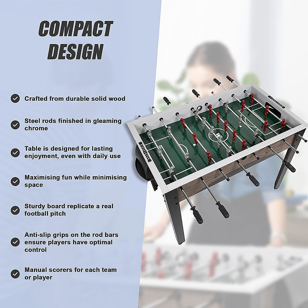 Foosball Soccer Table Game Activity for Home Office Recreation 14