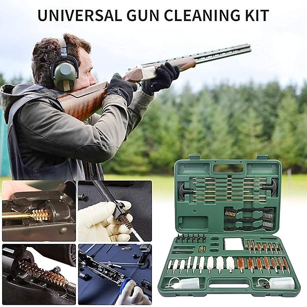 Universal Barrel All-purpose Gun Cleaning Kit for Rifle Pistol Shotgun Muzzleloader 4