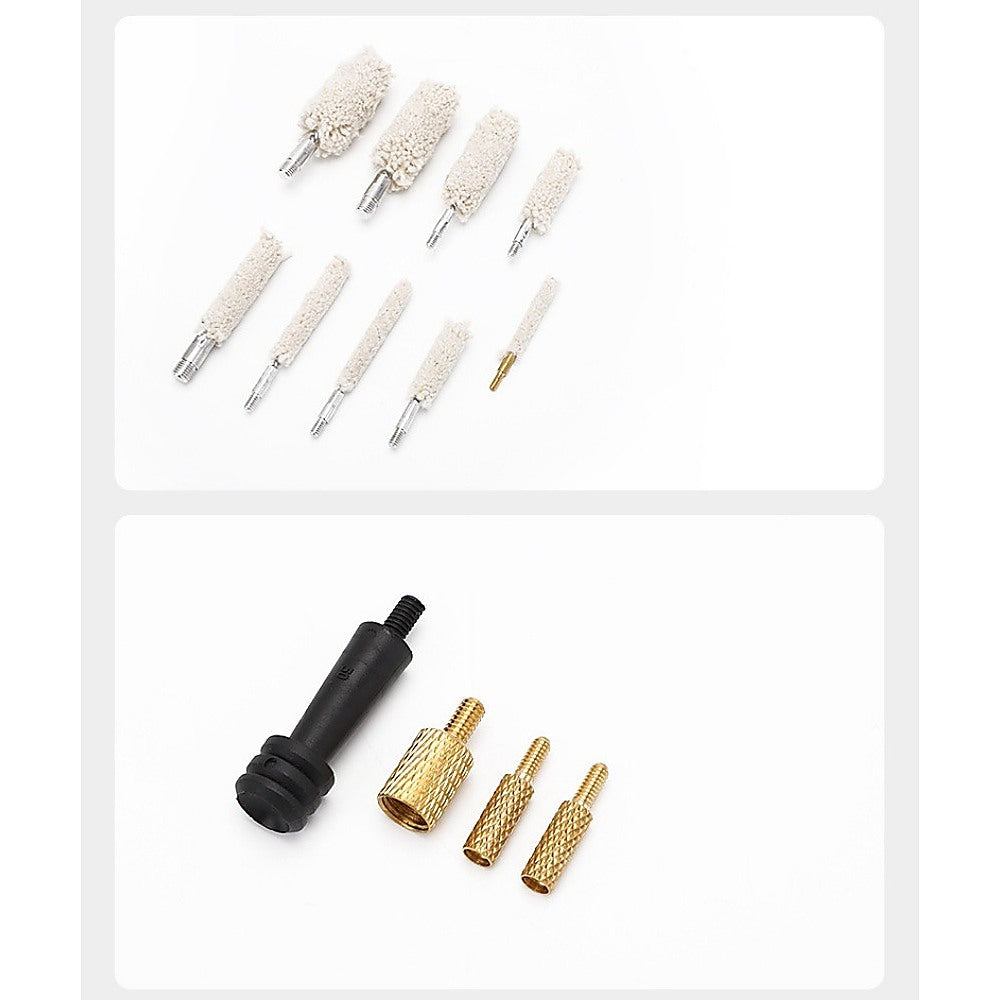 Universal Barrel All-purpose Gun Cleaning Kit for Rifle Pistol Shotgun Muzzleloader 5
