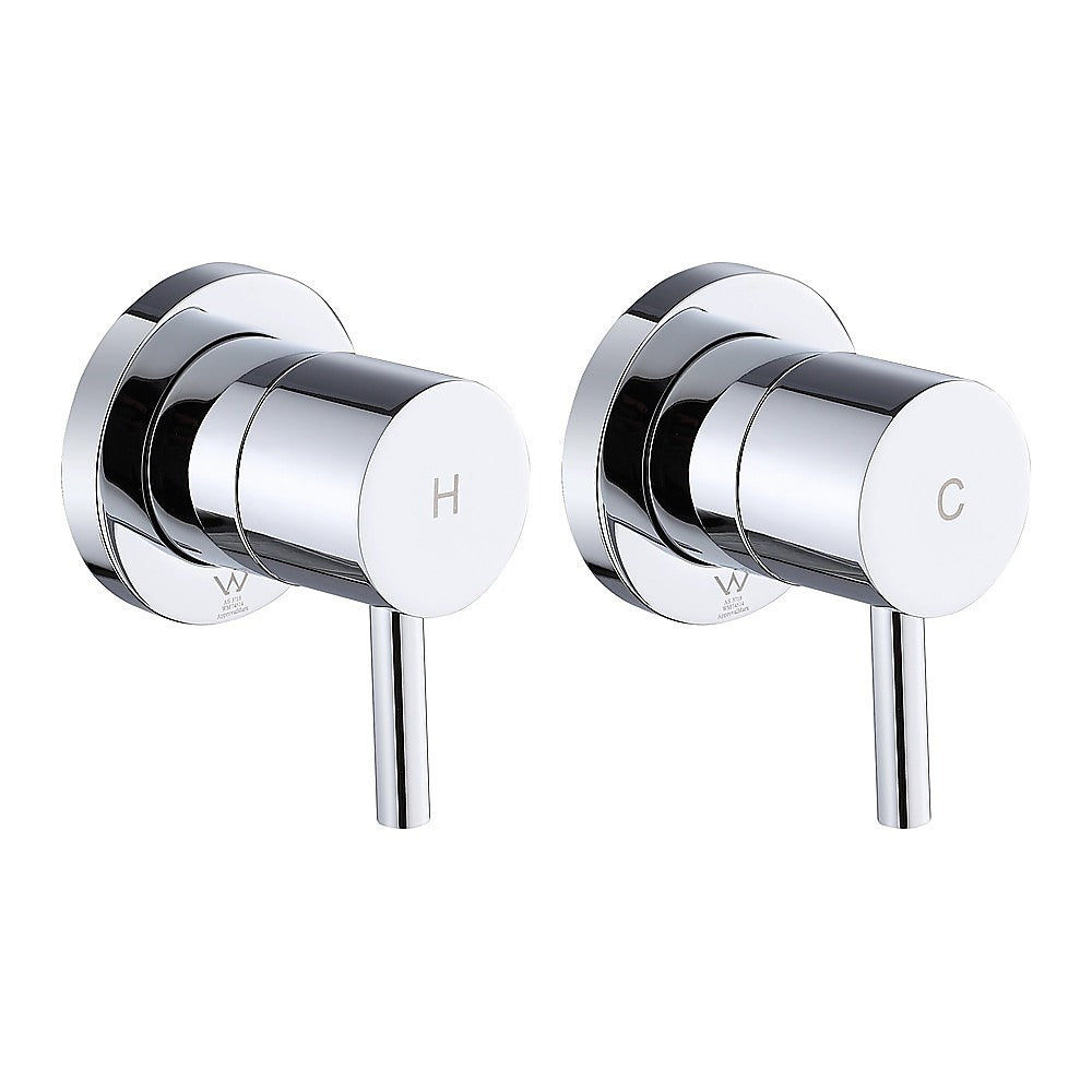 Bathroom Shower Bath Hot and Cold Mixer WATERMARK Certified in Chrome 8