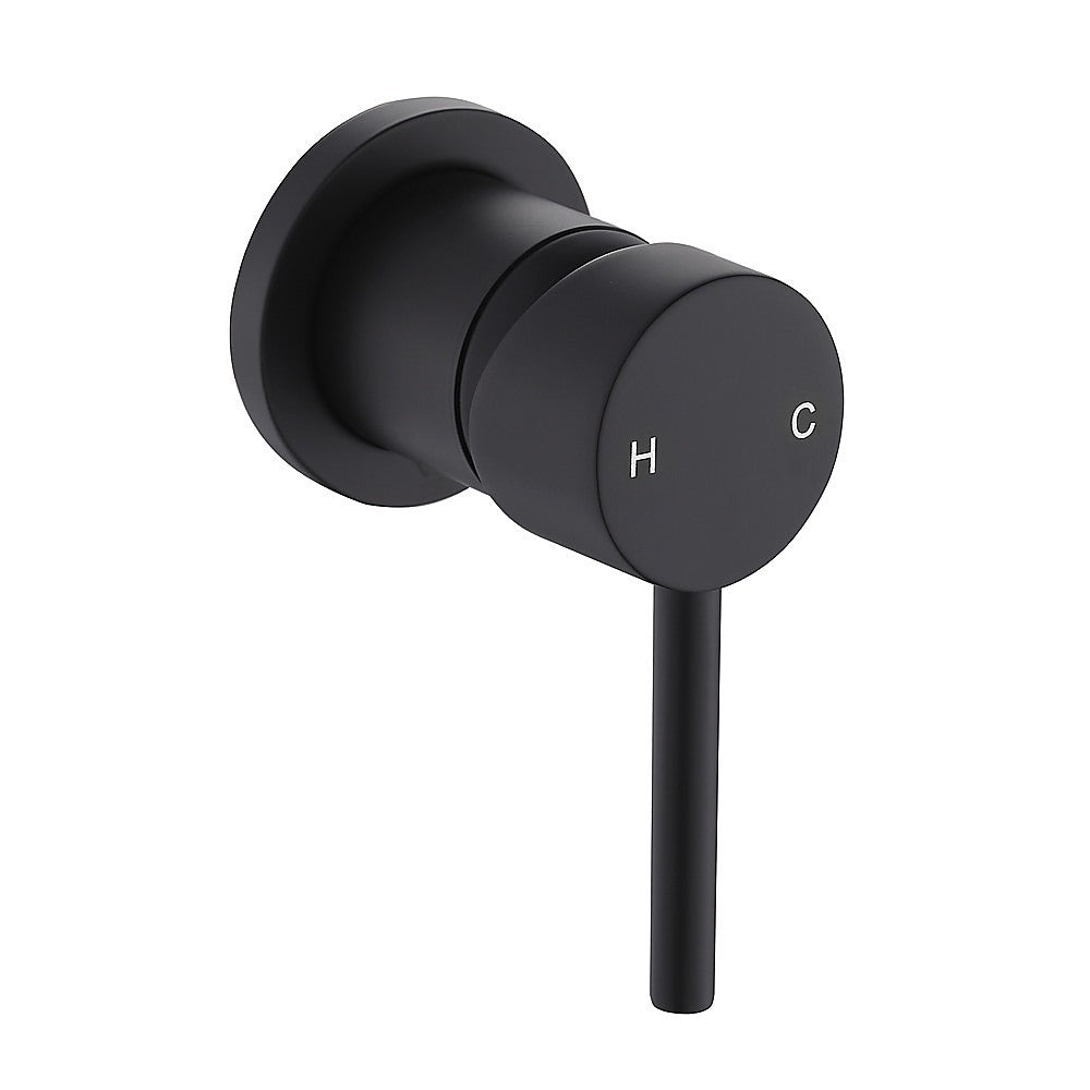 Single Round Shower Bath Mixer Tap Bathroom WATERMARK Approved 4