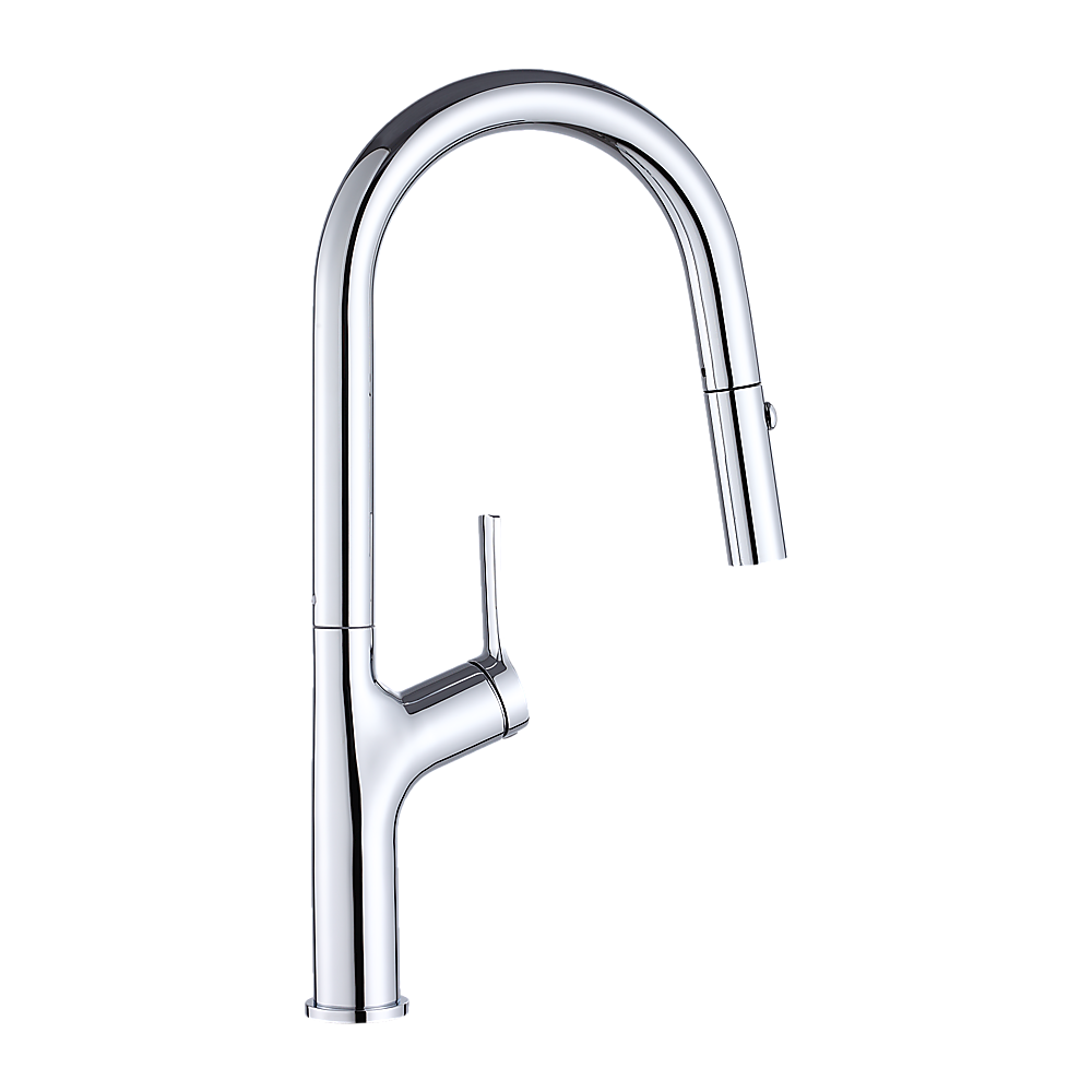 Kitchen Laundry Bathroom Basin Sink Pull Out Mixer Tap Faucet in Chrome 9