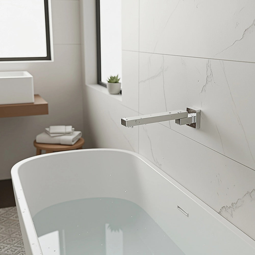 Bath In Wall Swivel Spout in Polished Chrome Finish 6