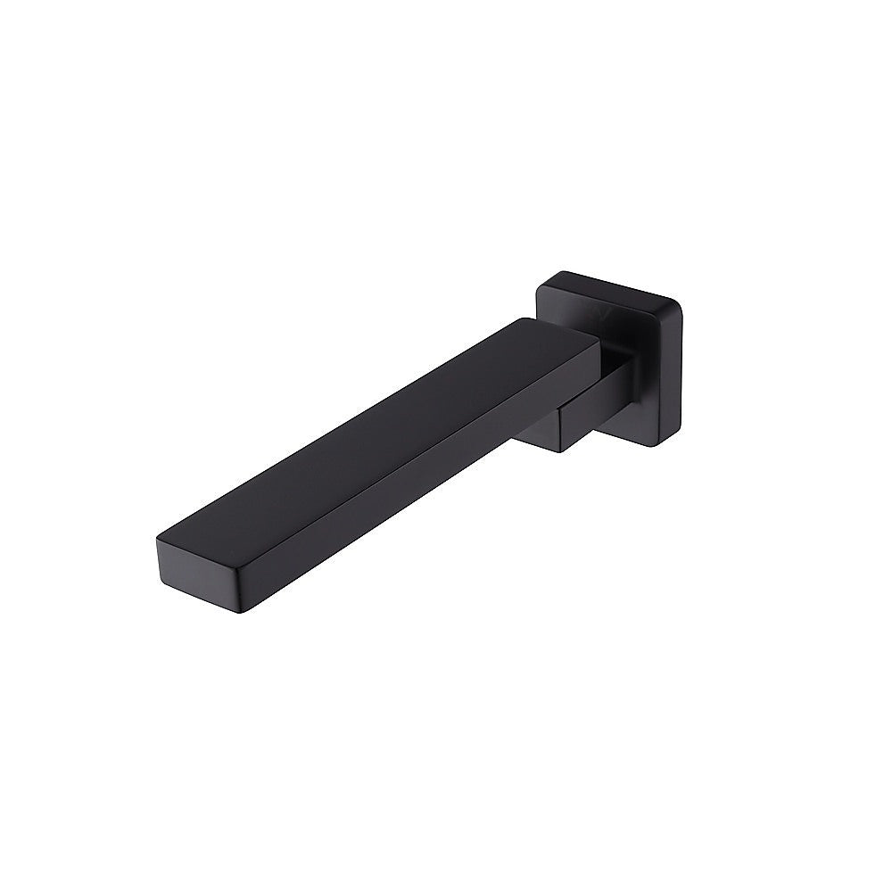 Bath In Wall Swivel Spout in Matte Black