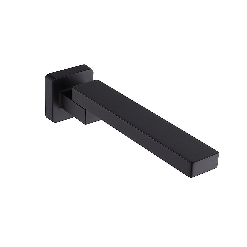 Bath In Wall Swivel Spout in Matte Black 4