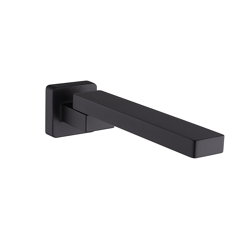 Bath In Wall Swivel Spout in Matte Black 8