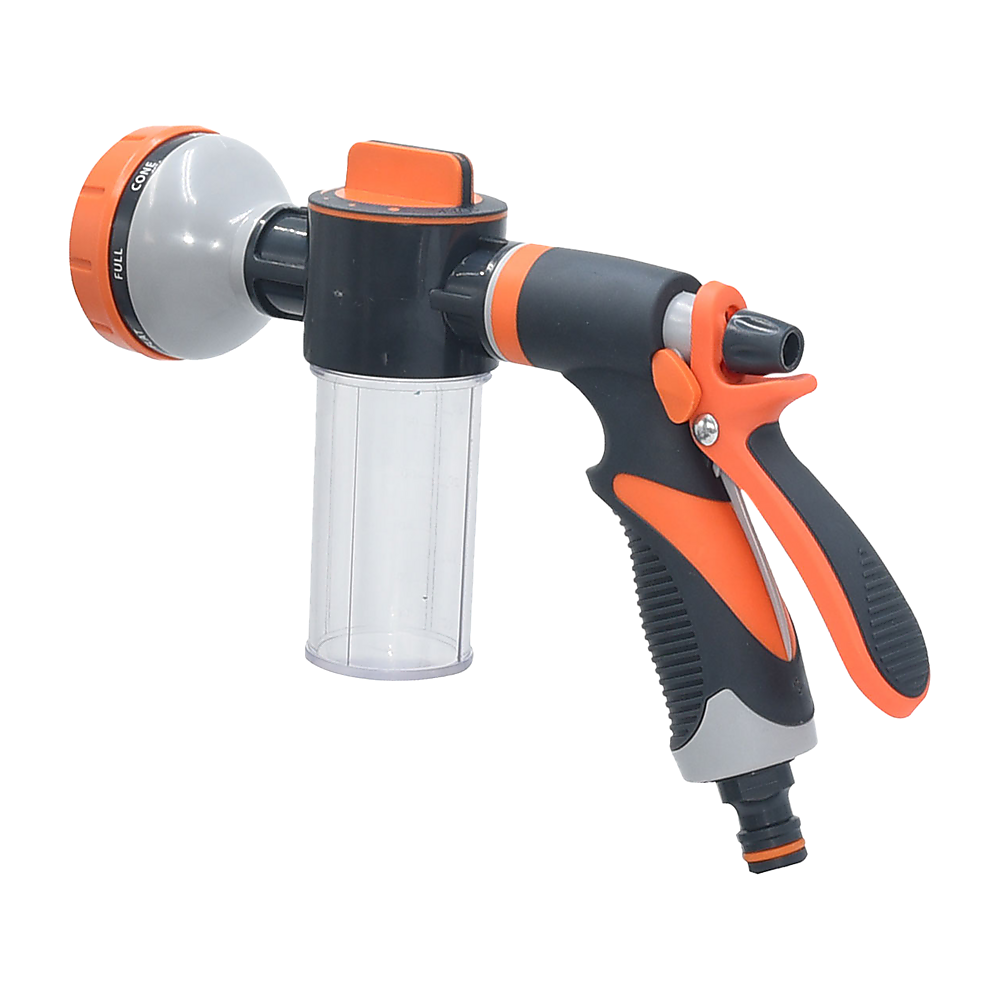 Garden Hose Nozzle Pet Shower Car Wash Leak-Proof Hose Hand Sprayer Switch 6