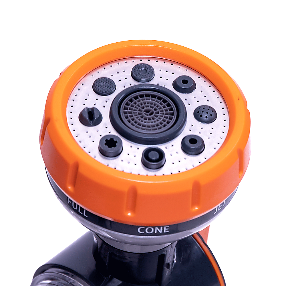 Garden Hose Nozzle Pet Shower Car Wash Leak-Proof Hose Hand Sprayer Switch 8