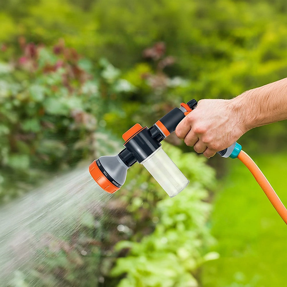 Garden Hose Nozzle Pet Shower Car Wash Leak-Proof Hose Hand Sprayer Switch 9