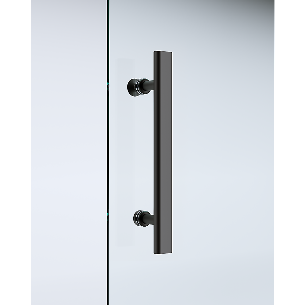 40mm Adjustable Contemporary Corner Sliding Chrome Shower Screen 86x80cm 3