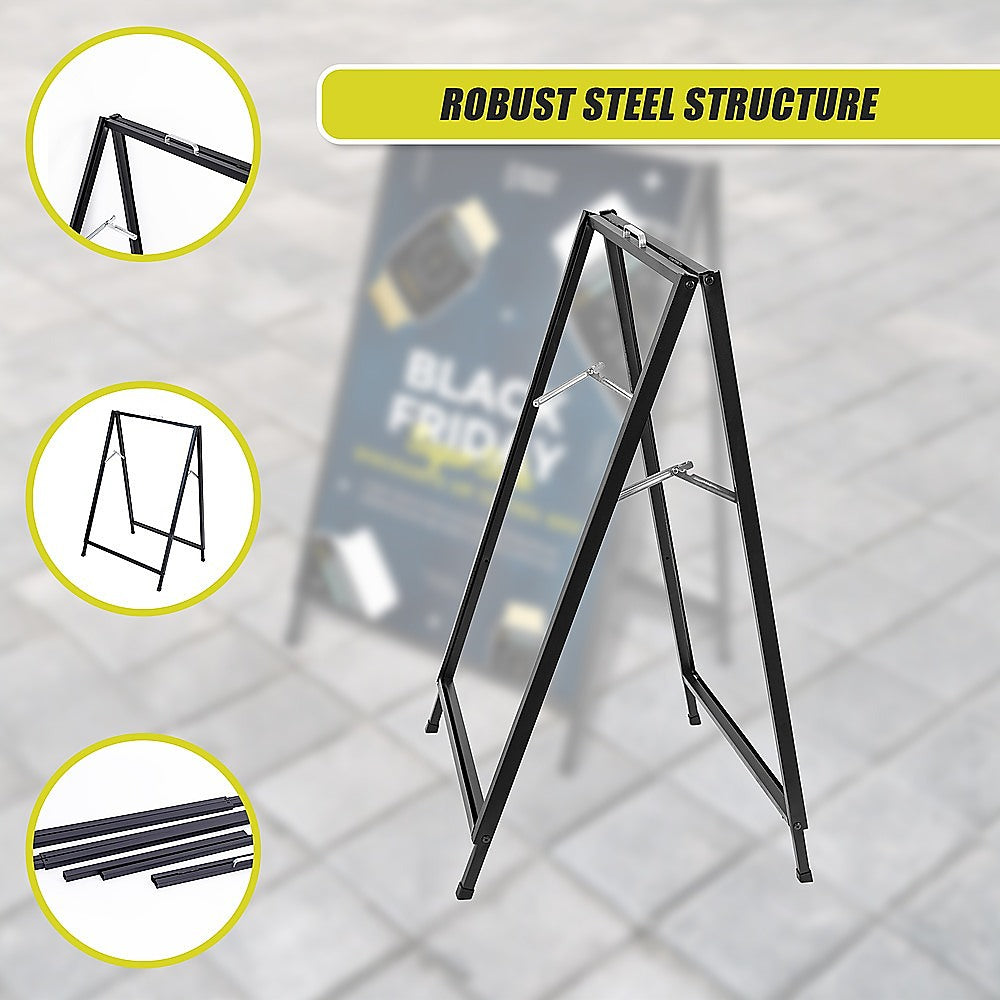 A Frame Sign 60x90cm Sidewalk Plastic Poster Board Outdoor Display 10