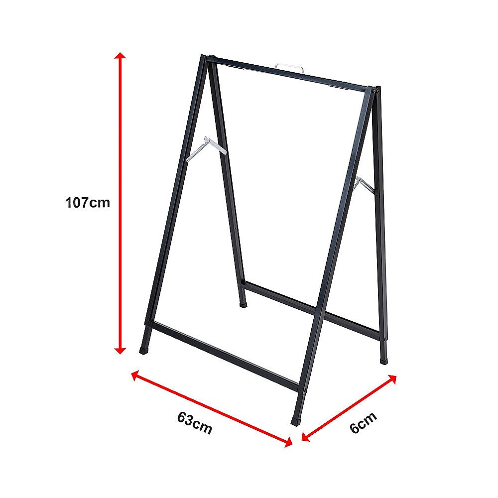 A Frame Sign 60x90cm Sidewalk Plastic Poster Board Outdoor Display 14
