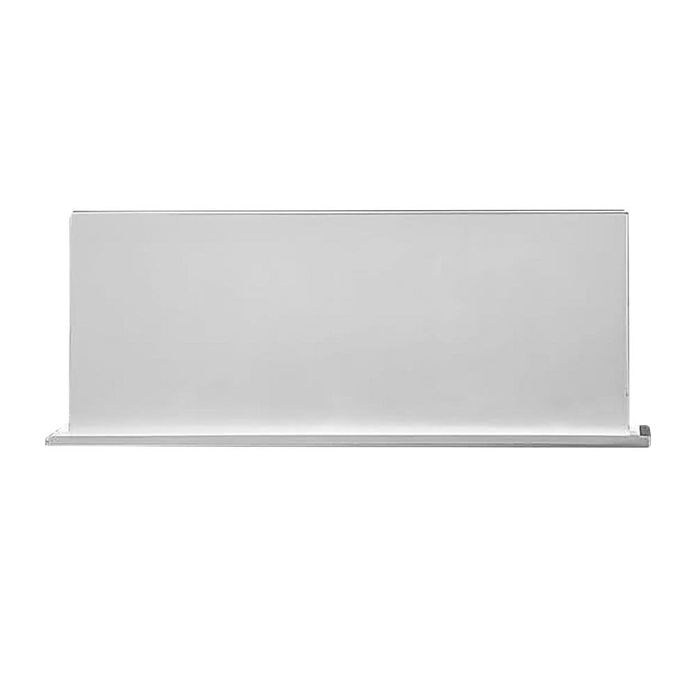 641 x 336 x 101mm Shower Niche Single Shelf Organizer No Tile Needed in White 7