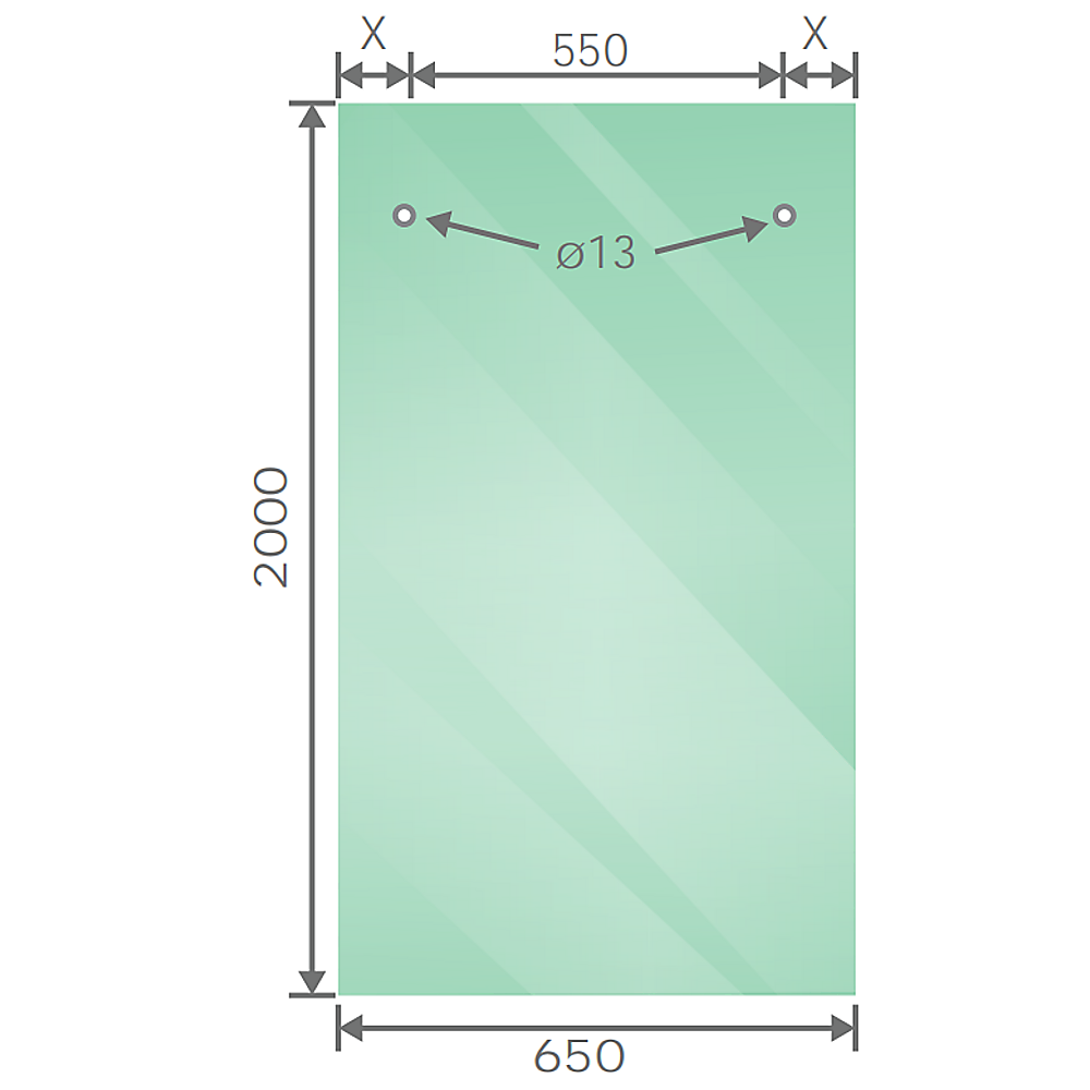 120x80cm Frameless Glass Sliding Corner Shower with Black Rail and Hardware 5