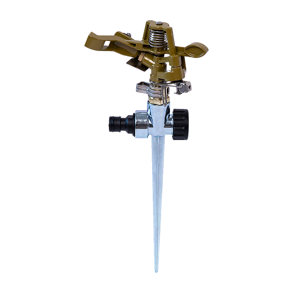 Easy to Install Irrigation Sprinkler 360 Degree Rotating Sprinkler Gun Zinc Alloy Adjustable Rocker Sprinkler