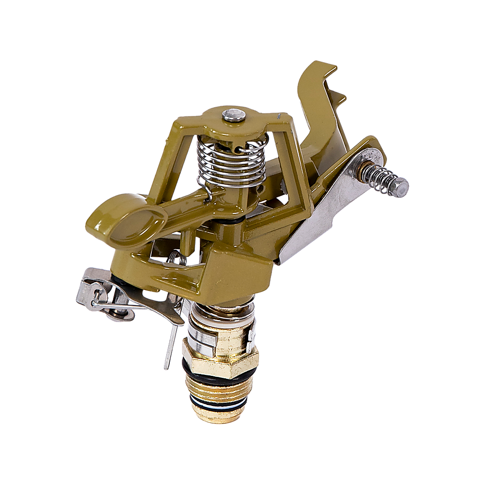 Easy to Install Irrigation Sprinkler 360 Degree Rotating Sprinkler Gun Zinc Alloy Adjustable Rocker Sprinkler 4