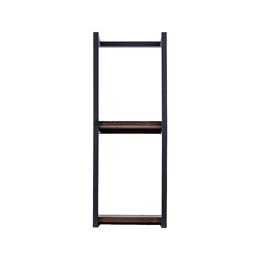 Stylish Bathroom Towel Storage Rack with Wooden Shelves 6