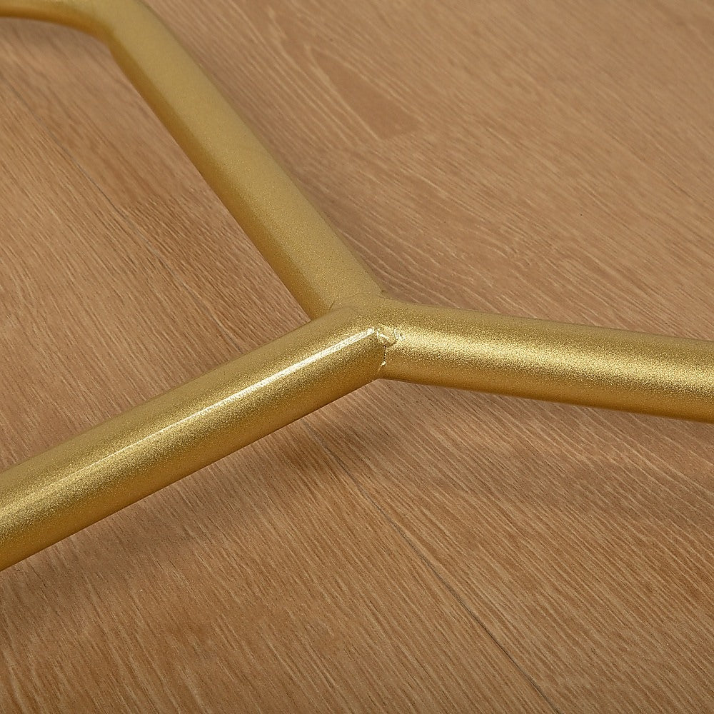 Commercial Clothing Garment Rack Retail Shop in Gold 7