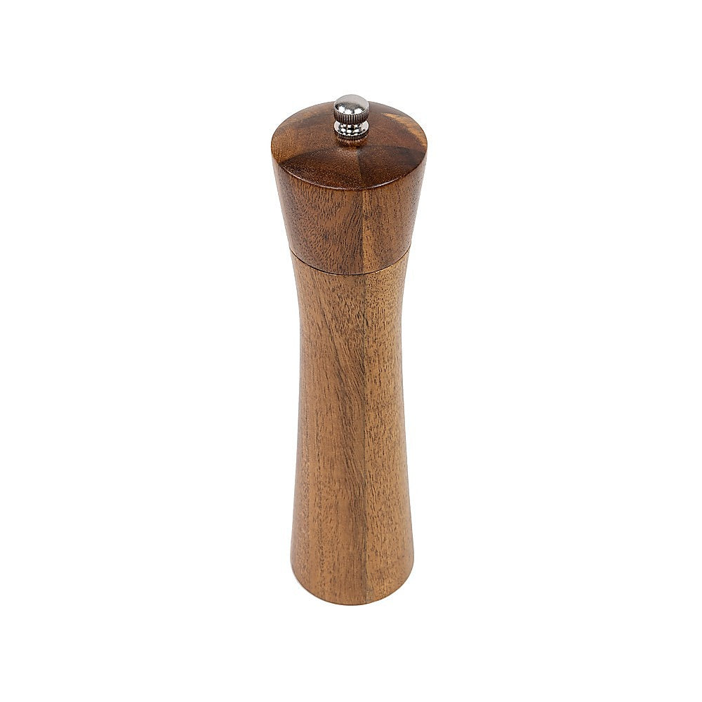 8" Wooden Salt and Pepper Grinder Adjustable Manual Wood Ceramic Core 6
