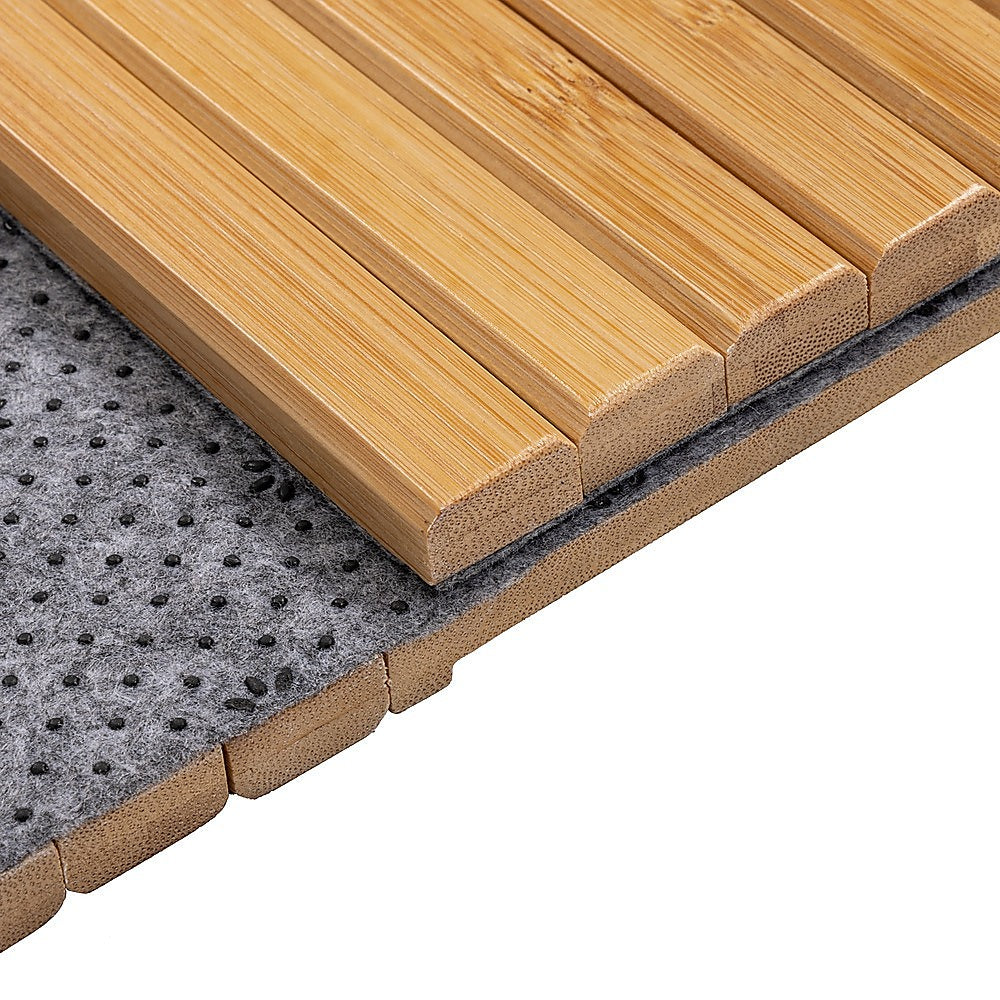 Bamboo Sofa Arm Tray Couch Phone Holder Anti-Slip for Snacks Drinks 9