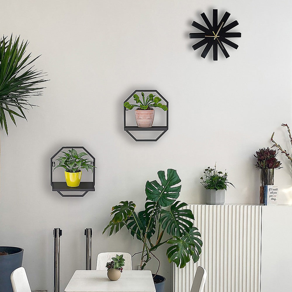 Floating Wall Shelf Storage Display Mounted Rack 5