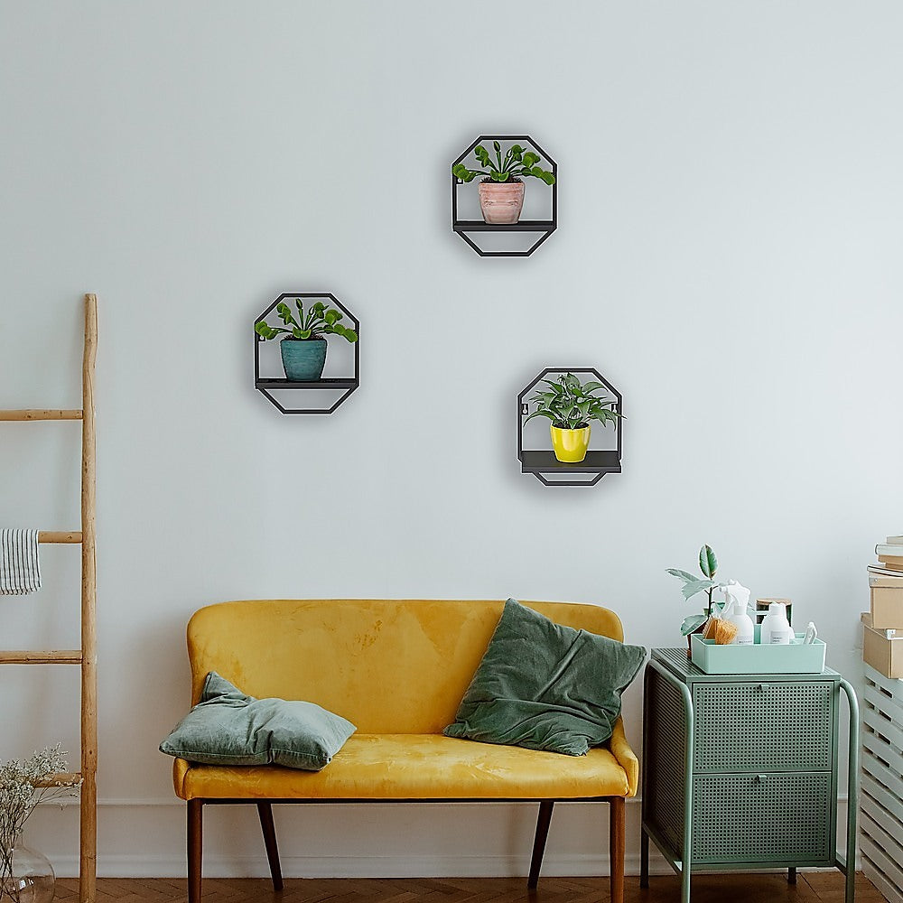 Floating Wall Shelf Storage Display Mounted Rack 9